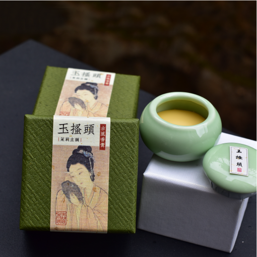 Ancient Method Fragrance Balm (Porcelain Bottle)